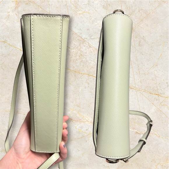 Kate Spade Carson Convertible Crossbody Sage Green NWOT - Picture 5 of 10